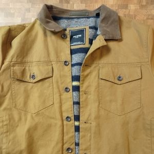 Todd Snyder Blanket Lined Waxed Trucker Jacket